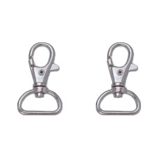 Två karbinhakar fiskar