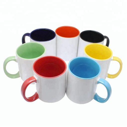 Fototassen Fototassen Keramik farbig Becher bedruckbar für Sublimation