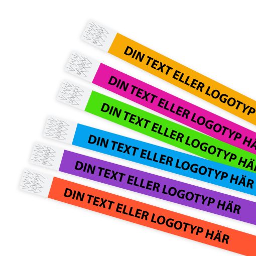 Cinta® Pappersarmband med svart tryck